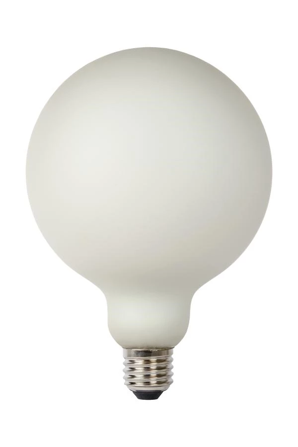 Lucide G125 - Ampoule filament - Ø 12,5 cm - LED Dim. - E27 - 1x8W 2700K - 3 StepDim - Opalin - UIT